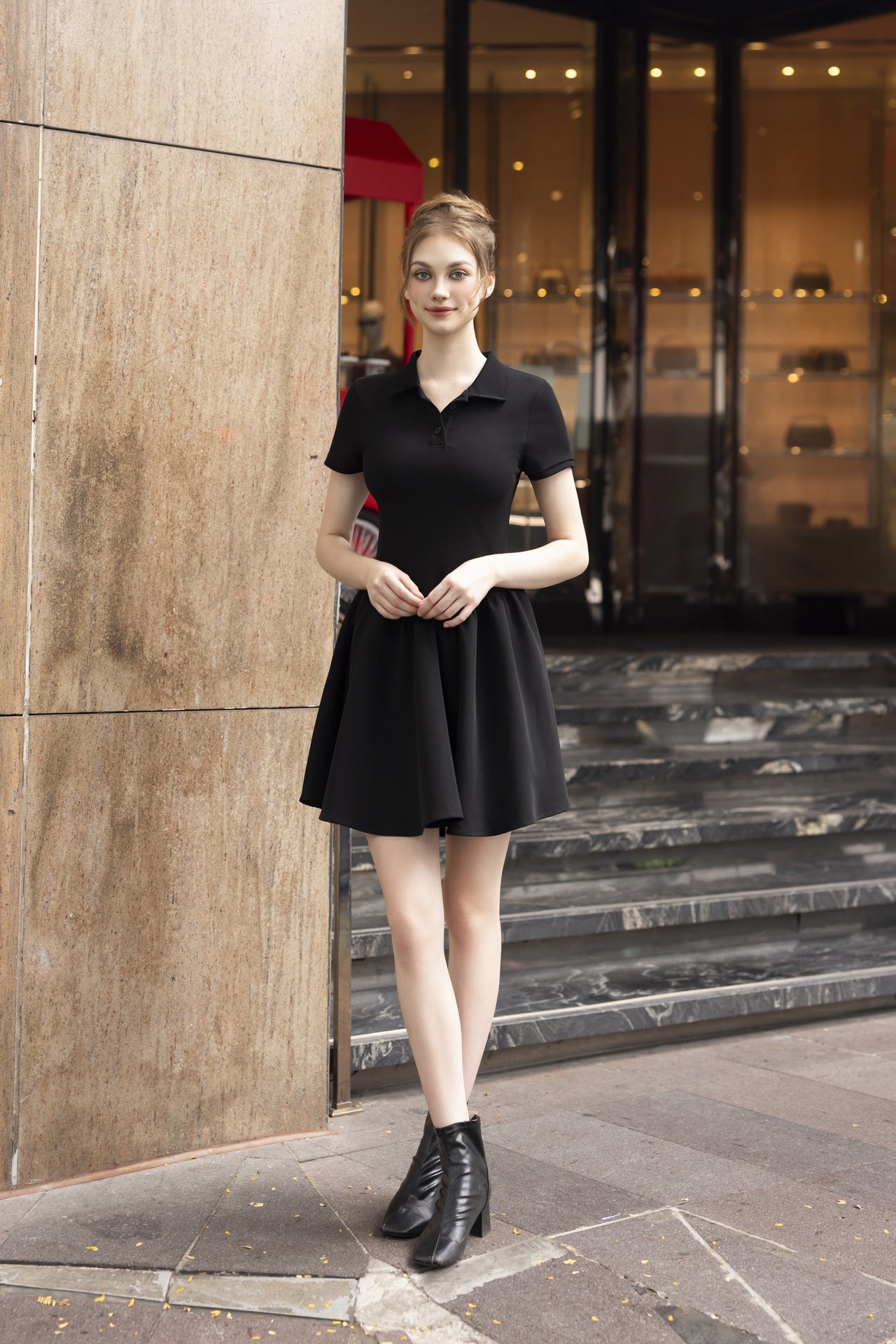 Elegant Polo Dress