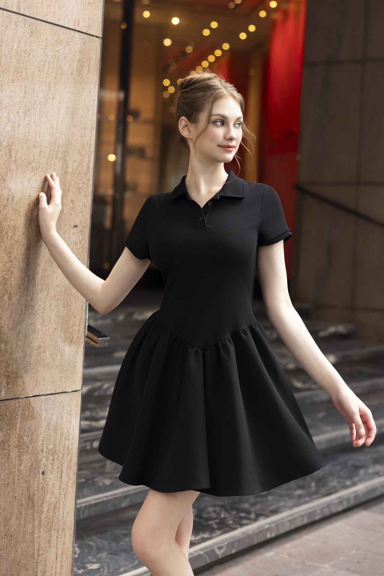 Elegant Polo Dress