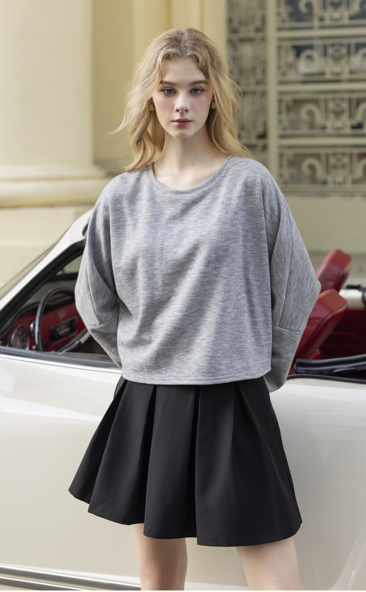 Pull Ouvert Élégant