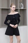 Off-Shoulder Sweater