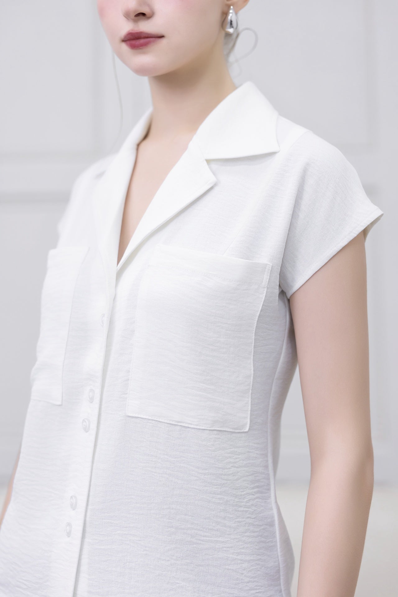 Short Sleeve Pure Shirt