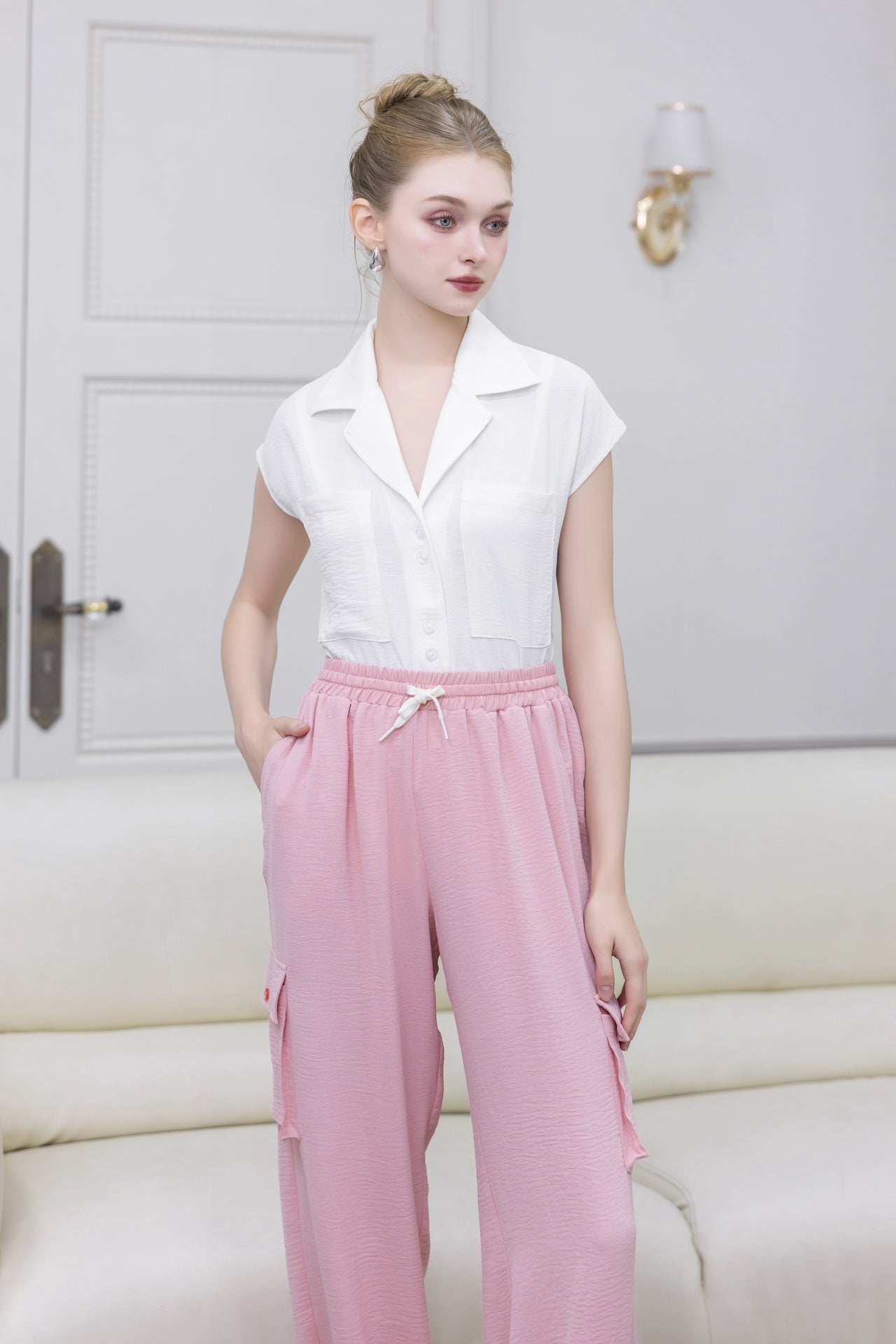 Short Sleeve Pure Shirt