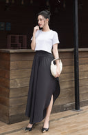Pantalon large fluide