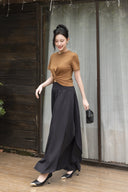 Pantalon large fluide