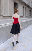 Bandeau long côtelé