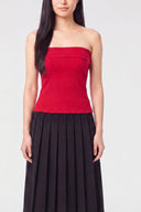 Bandeau long côtelé